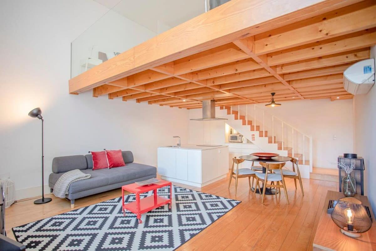 Liiiving In Porto - Garden Light Mezzanine Apartment Exterior photo